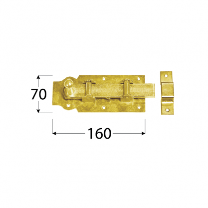 Резе WR 160*70мм ролково 64591