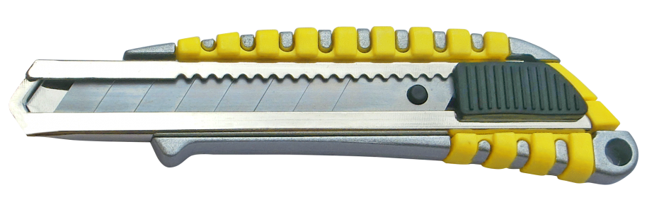 Нож макетен метален 18мм ТМР 370101 