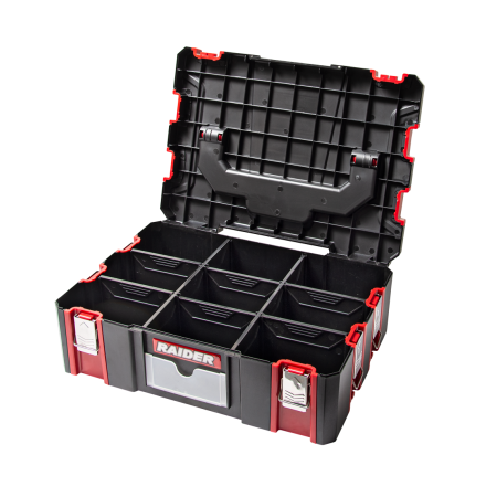Пластмасов куфар за инструменти 44х32х25.5см RD