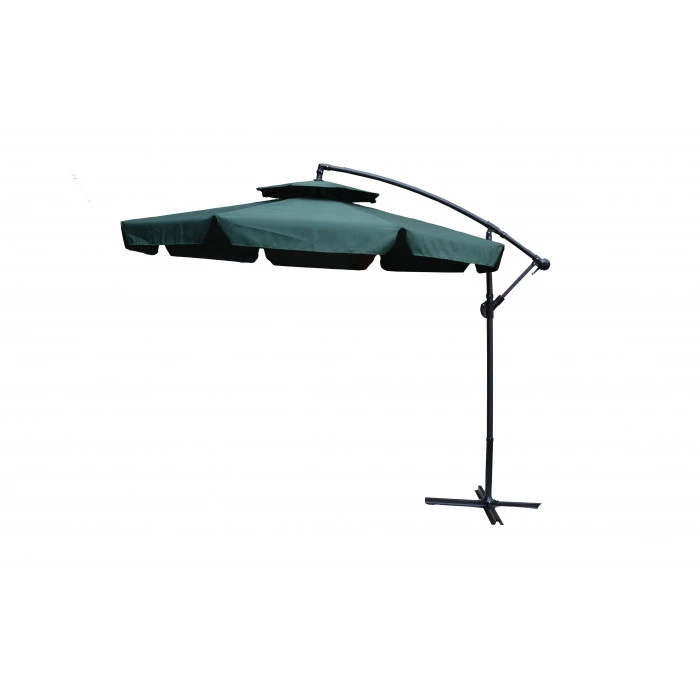 Висящ-чадър-камбана-Ф300-зелен-с-дв.покрив-3520919