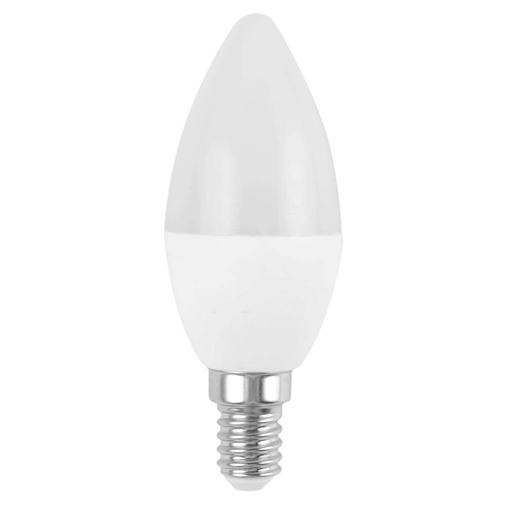 LED лампа топло бяла светлина MCL 8W E14 4456