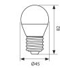 LED лампа топло бяла светлина MCL 8W E27 4462