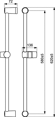 Окачване Vidima Standart B2662AA