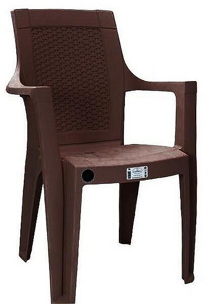 28449-СТОЛ-ПЛАСТМАСОВ-HUNKAR-ТЪМНО-КАФЯВ