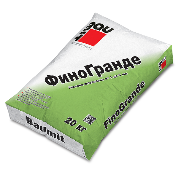 Гипсова шпакловка Фино гранде 20кг