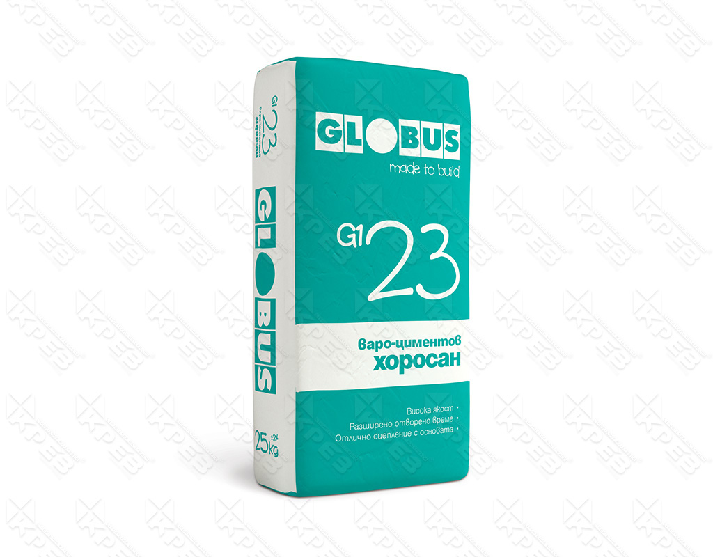 Варо-циментов хоросан Globus 25кг