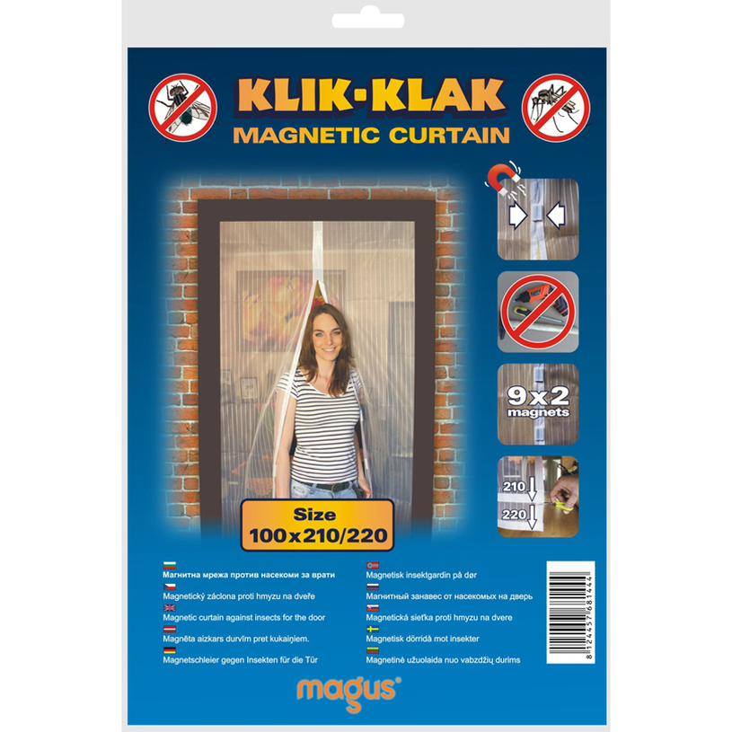 МАГН.МРЕЖА-НАСЕК.1м/2,20-ЗА-ВРАТИ-БЯЛА-8181