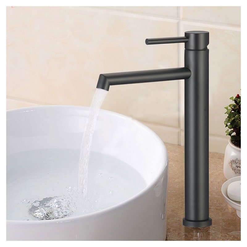 GALANT-СМЕСИТЕЛ-ЗА-УМИВАЛНИК-ВИСОК-ЧЕРЕН-МАТ-7002