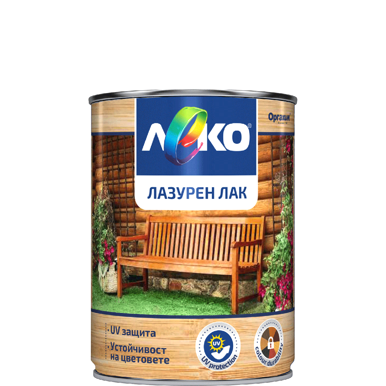133516 леко лазурен лак орех 650 мл