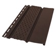 Обшивка за стрехи Soffit перфориран 3м кафяв