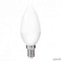 LED лампа PLASTIC 5W 220V E14 B35 NW 170AL0002024 