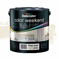 Латекс-Color-Weekend-Saten-Teflon-2.5л-изящна-дант