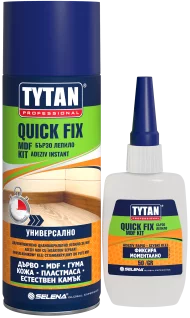 Лепило-MDF-титан-400мл+лепило-100гр.