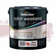 Латекс-Color-Weekend-Saten-Teflon-2.5л-копринен-до